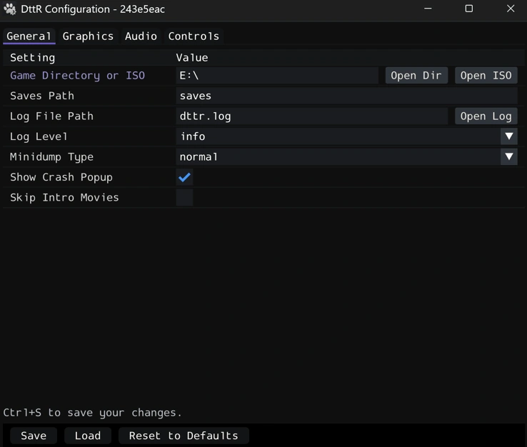 DttR Configuration GUI